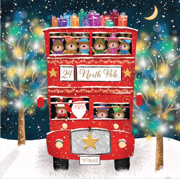 Charity christmas shop cards sale
